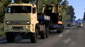 291 / ETS2 1.53 / Суровая Россия Забайкалье "R7" / КАМАЗ 65225 БАТЫР / На Восток.