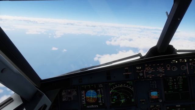 X-Plane 12 | Шереметьево (SVO) - Калининград (KGD) | ToLiss A319 смотреть онлайн