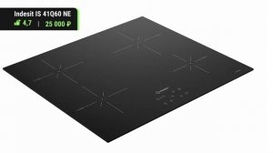 ТОП-5 Индукционных варочных панелей на 4 конфорки. Лучш