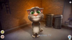 Говорящие Tom Cat забавные видео | Говорящий Том и друзья | Изучите цвета детей Часть 009