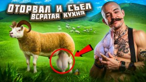 ГОТОВИМ БАРАНЬИ ЯЙЦА В ДИКИХ УСЛОВИЯХ?! [ВСРАТАЯ КУХНЯ С БЛУДОМ]