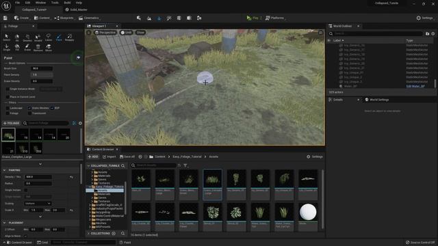22 Placing Our Foliage In Our Scene Part1 смотреть онлайн