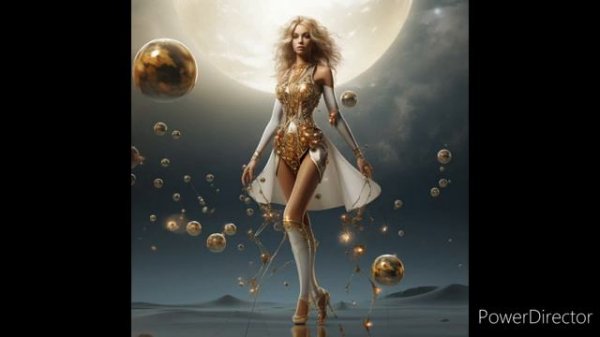 futuristic girl, ai generated, ai art and music