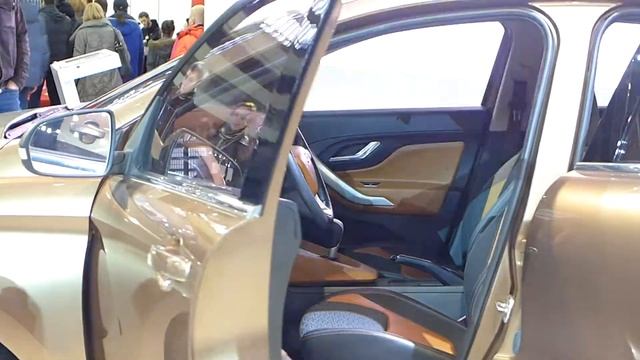 Кроссовер от ВАЗ - LADA Xray, выставка "Мир Автомобиля 2015" смотреть онлайн