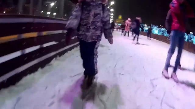 VLOG. Катаемся на коньках на ВДНХ.