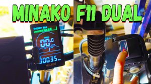 Minako F11 Dual индикатор аккумулятора. Кому верить?