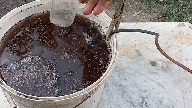 БН 34 Как сделать (вермичай) жидкий биогумус покажу в эт