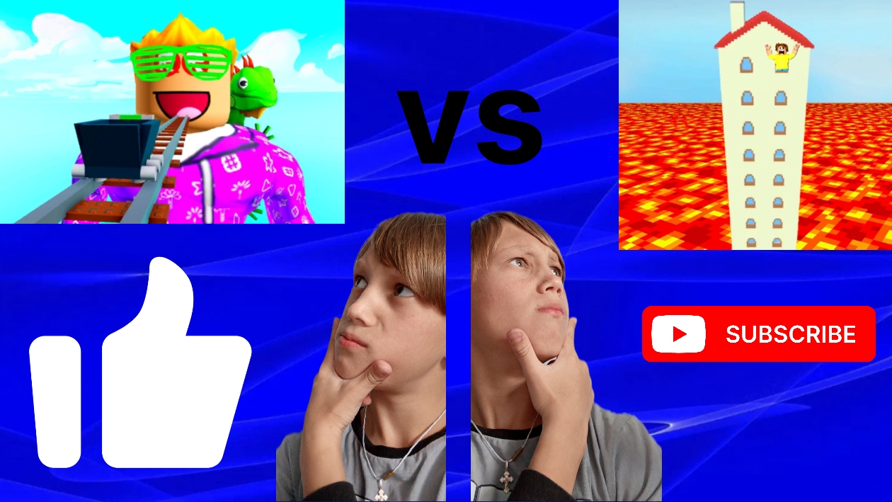 Cart Rade VS пол это лава в роблокс! с Пашей,выбираем какая игра лучше! смотреть онлайн