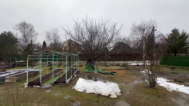 Завершили обрезку старых деревьев Сделали опоры для ?