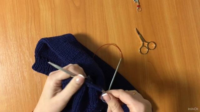 Детский джемпер спицами (окончание) смотреть онлайн