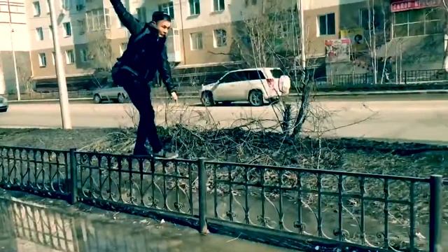 Весенний паркур