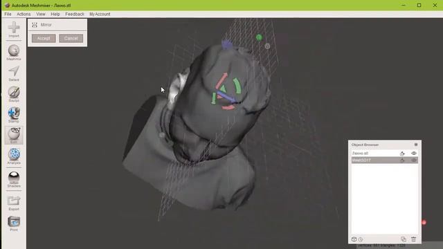 MeshMixer Урок 4 - Работа с кистью (восстанавливаем фигуру) смотреть онлайн