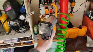 Гайковёрт на компрессоре в 24 литра