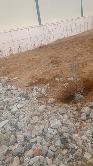 сваи + ростверк + монолитная плита под ангар