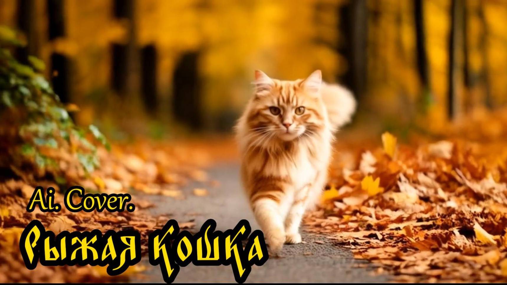 Рыжая кошка. (Ai Cover)