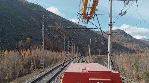 Западный БАМ. Подъём на Байкальский хребет на мотовозе