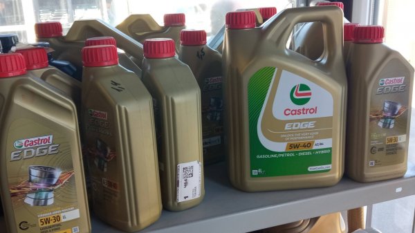 Castrol EDGE 5W-40 и 5W-30 из Турции и ЕС (цены 2025г).