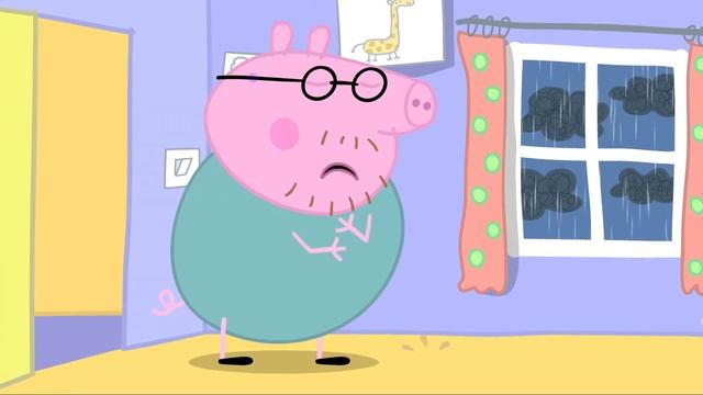 Мультсериал Свинка Пеппа. Серия - Гроза.