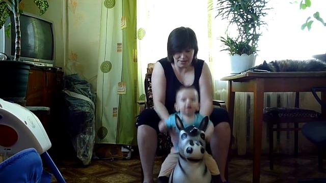 Коля на ослике