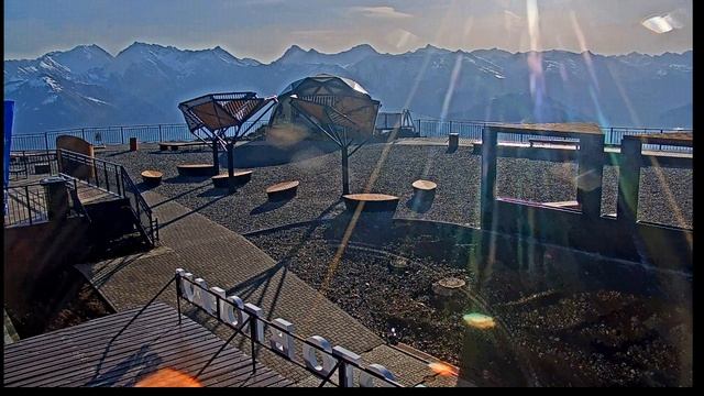 Горный курорт Роза Хутор. 2320м. Роза Пик, Южный с МУЗЫКА и шум моря для сна от нервов и негатива