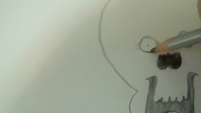 Рисую череп))) смотреть онлайн