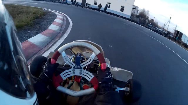Картинг. День Автомобилиста . 1й Заезд. Raket 120. Полевской картодром 30.10.2022