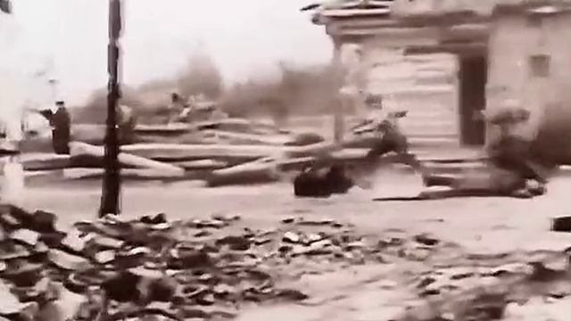 Редкие кадры кинохроники
Великой Отечественной войны.