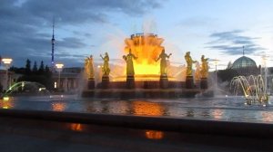 фонтан дружбы народов на ВДНХ