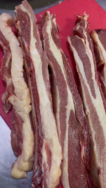 Ребра конины - казы.