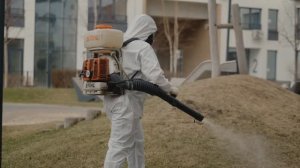 Акарицидная обработка кварталов