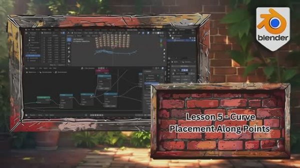 05. Curve Placement Along Points