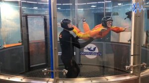 Полет в аэротрубе. Свободный полет 6 минут. #АХАА