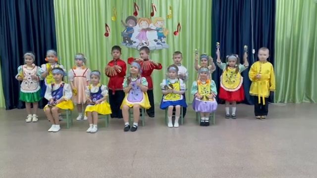 Шумовой оркестр в детском саду ст.гр. Русская народная смотреть онлайн