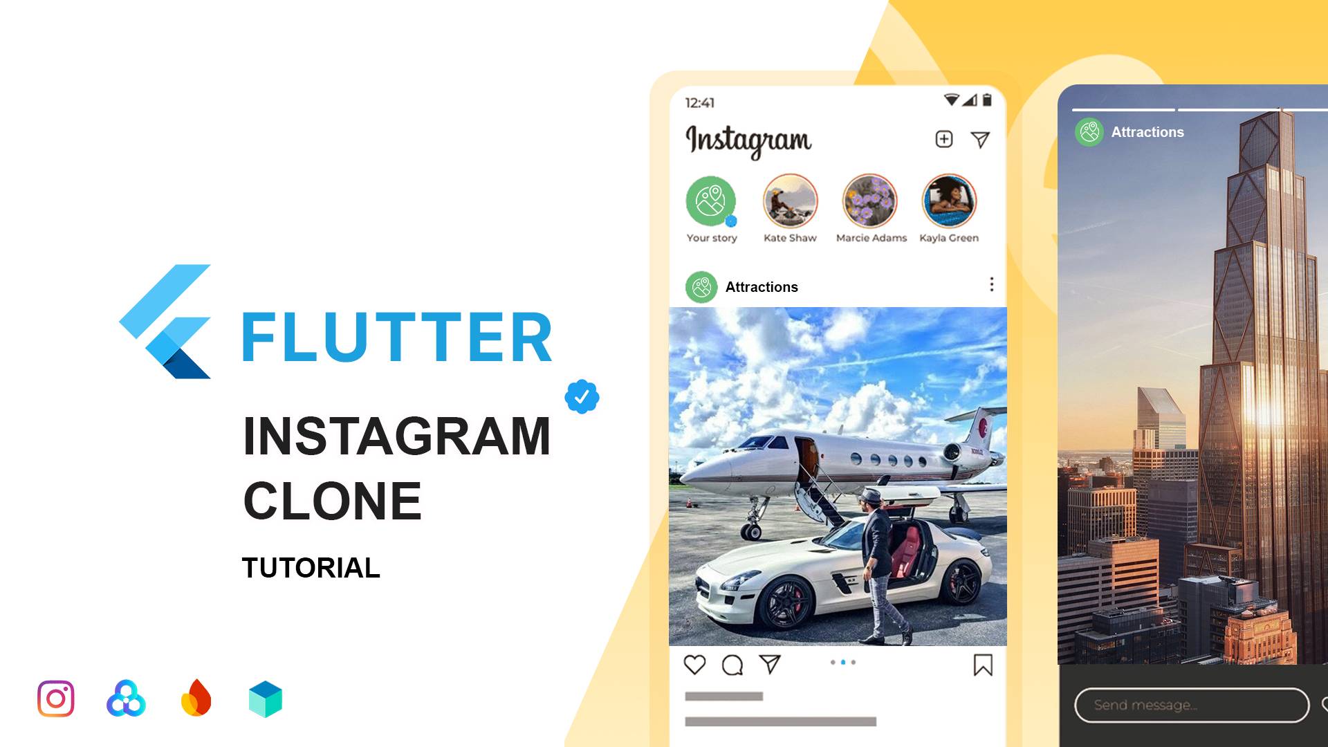 🚀 Flutter Instagram Clone App | GetIt Integration + Registration Screen Tutorial 🚀 смотреть онлайн