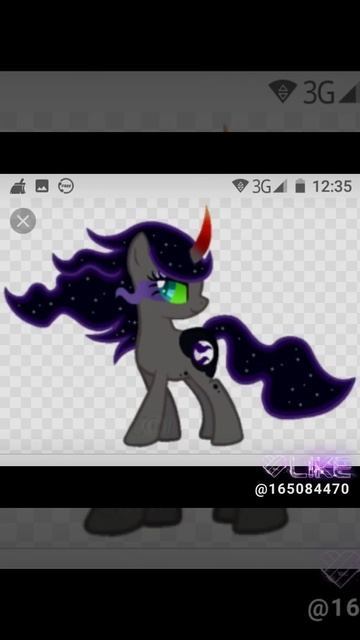 Луна,Сомбра и их дочь