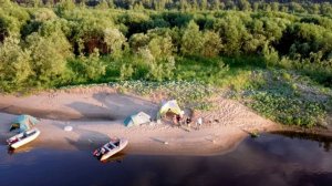 Рыбалка с ночевкой | Фидер на Вятке с женой в отличной компании