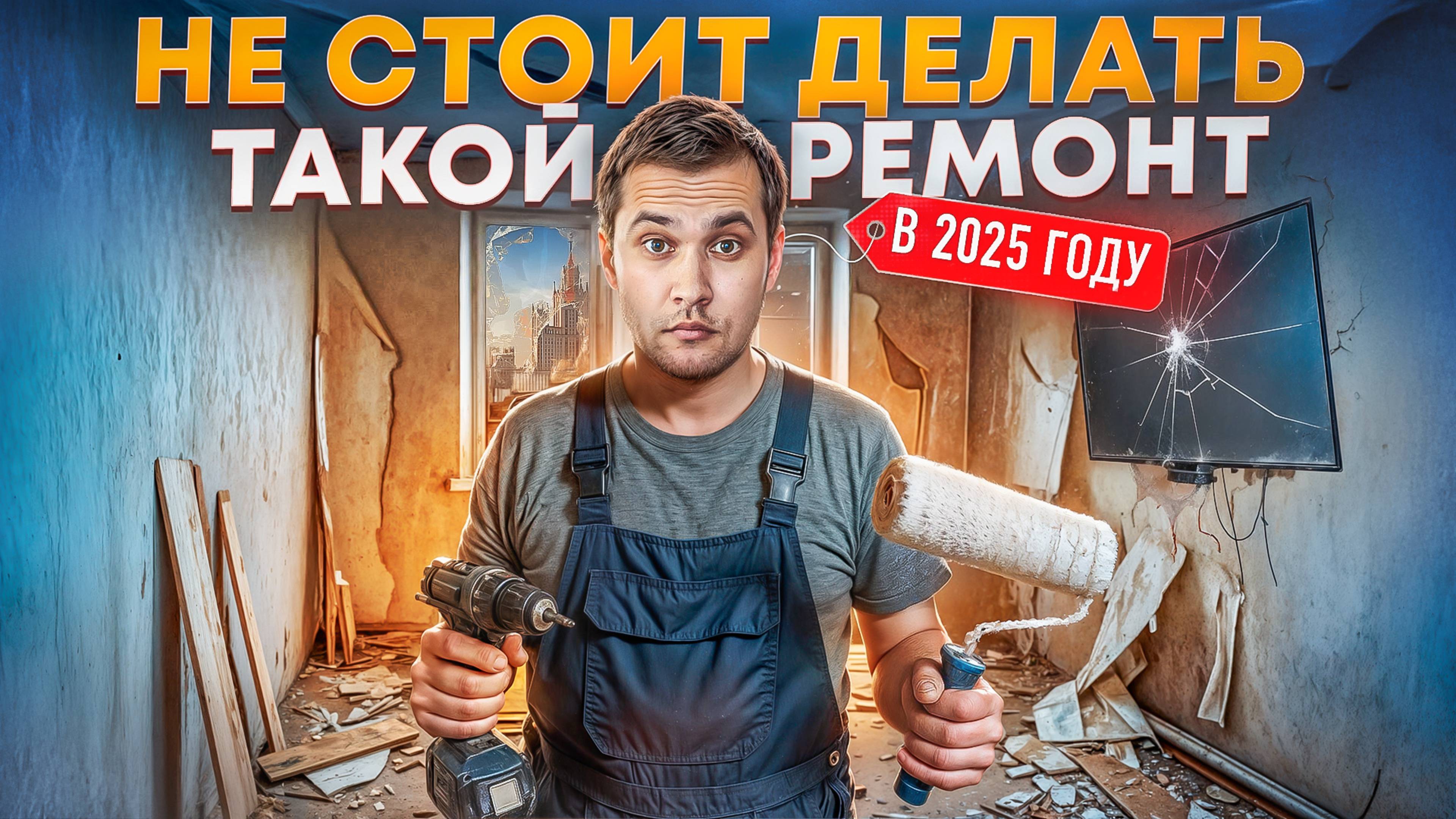 Ремонт Квартиры — НЕ Надо Делать ТАК в 2025 Году! Фатальные Ошибки и Как Их Избежать!