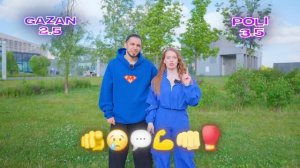 Угадай трек по эмоджи | POLI и Gazan (песни и танцы)