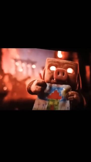 красивый домик пиглина,лайк за героя