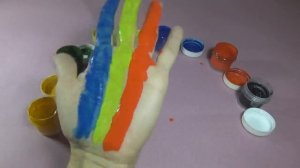Песня семья пальчиков на русском Пальчиковые краски Учим цвета Развивающие видео для детей