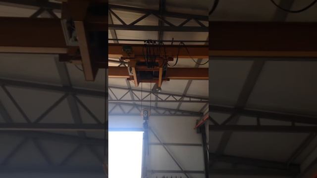 мостовой опорный кран двух балочный 6,3т (кран балка) смотреть онлайн