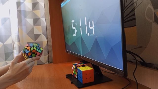 Сборка мегаминкса часть 6🩶