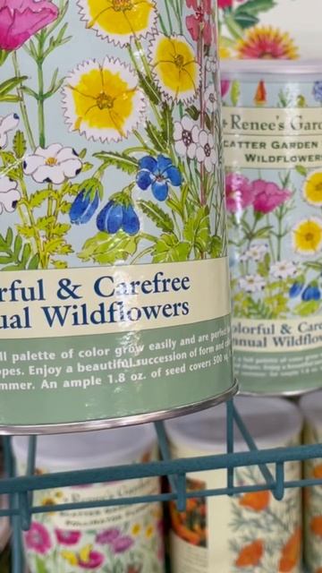 Wild flowers seeds in Garden centre. Набор семян в садовом центре. #цве? смотреть онлайн