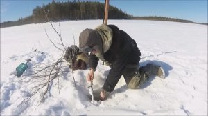 Шнур накручен Там что то есть. Проверка самаловок Рыбалка