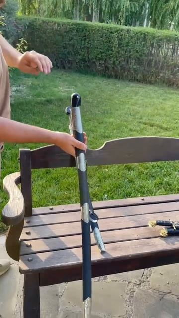 Рабочие боевые шашки 🔥Сталь - 40х13 Цельнометаллическа смотреть онлайн