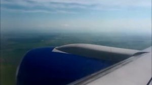 Boeing 777-200. Рейс Хабаровск - Москва. Взлёт из Хабаровска и