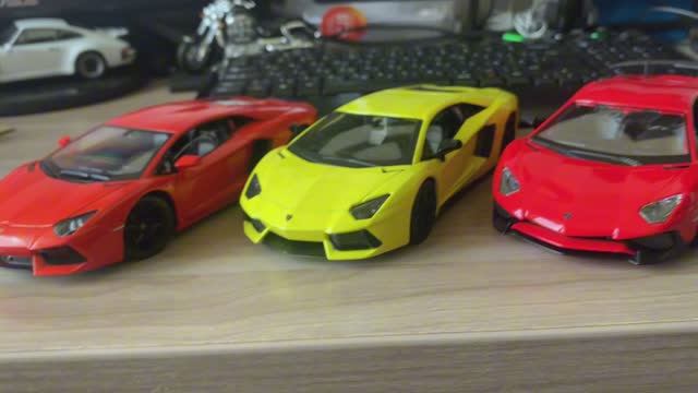 Обзор моделей Lamborghini Aventador в 1/24 от Welly, Bburago и Maisto смотреть онлайн