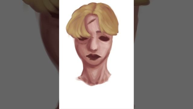 Спидпейнт. Арт девушки. Перерисовка старого рисунка.13+ смотреть онлайн