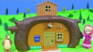 Игрушка Маша и медведь Медвежий домик