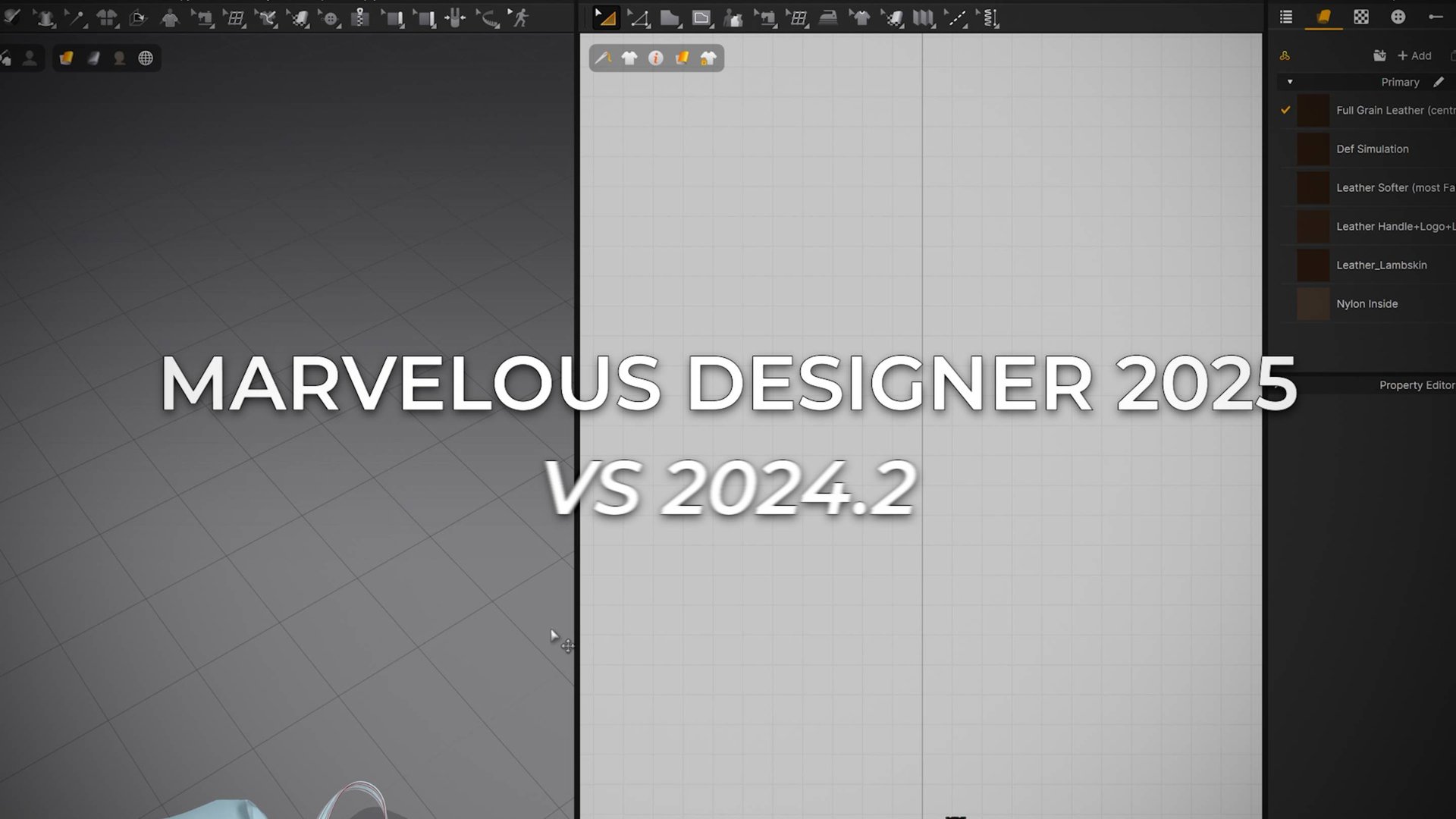 Marvelous Designer 2025 VS 2024.2
